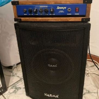 AMPLI BASSO /CHITARRA ASSEMBLATO 20 WATT