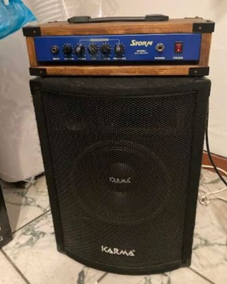 AMPLI BASSO /CHITARRA ASSEMBLATO 20 WATT