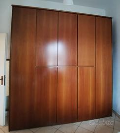 Armadio 6 ante legno massello