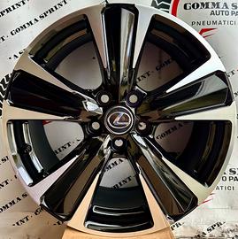 4 CERCHI IN LEGA ORIGINALI RAGGIO 18 LEXUS ES UX