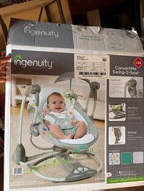 2in1 Altalena sdraio ingenuity oscilla vibra suona