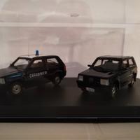 Modellino fiat panda 4x4 carabinieri