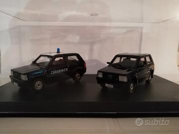 Modellino fiat panda 4x4 carabinieri