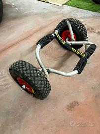 Carrellino porta kayak