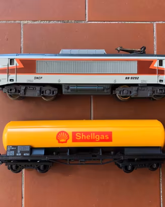 trenini vintage LIMA loco sncf 8045 + vagone