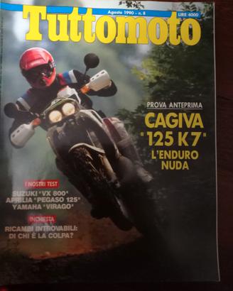 Rivista TUTTOMOTO numero 8 del 1990