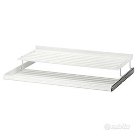 KOMPLEMENT Ripiano per scarpe estraibile, bianco