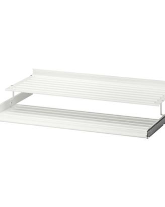 KOMPLEMENT Ripiano per scarpe estraibile, bianco