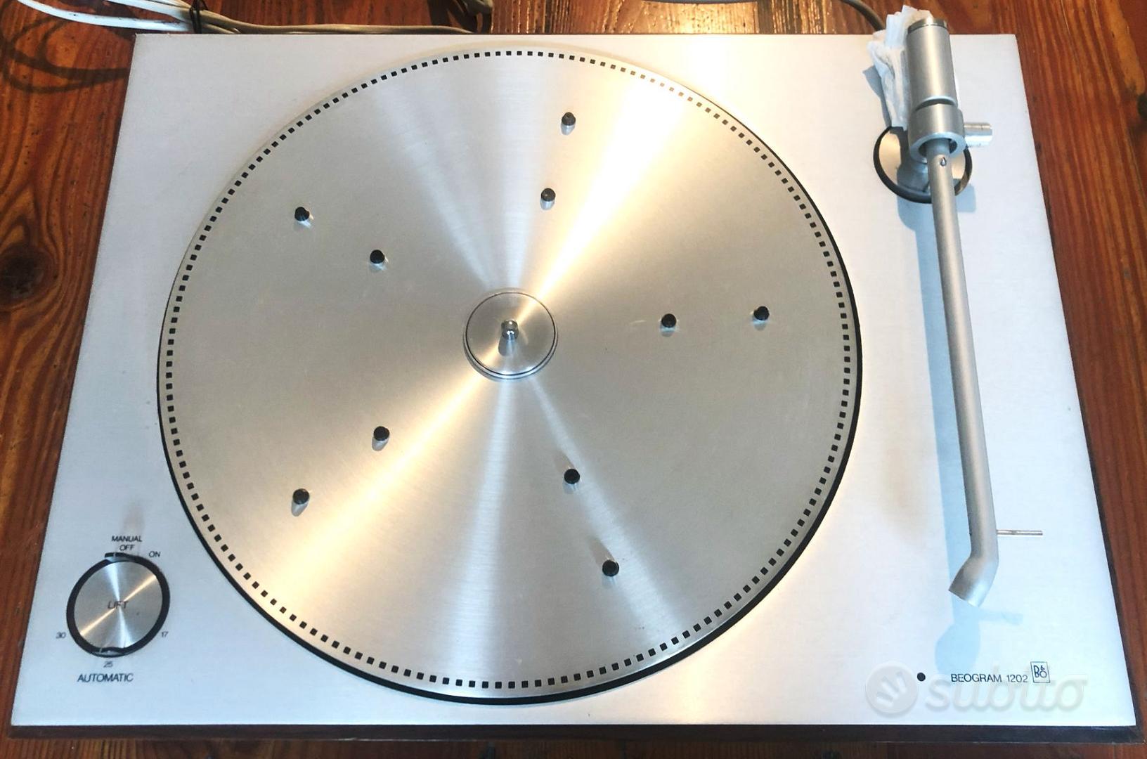 BANG & OLUFSEN - BEOGRAM 1202 - PIATTO DI QUALITA' - Audio/Video In ...