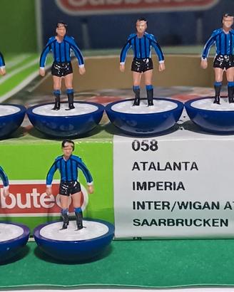 Subbuteo ref 58 Atalanta Inter Wigan Saarbrucken 