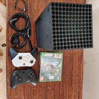 Xbox x, 2 controller, gioco Avatar, cavo HDMI