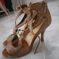 Scarpe da ballo brillantinate 