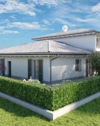 Villa di 133 m² con 4 locali e box auto a Romano d