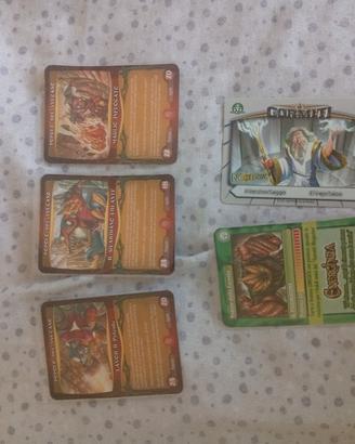 Lotto carte rare Gormiti 