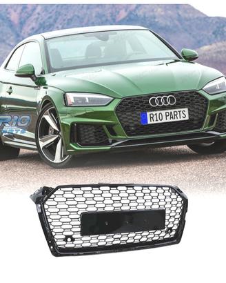 GRIGLIA AUDI A5 16-19 LOOK RS5 NERO LUCIDO PDC