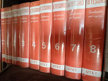 enciclopedia UTET "il tesoro" vintage anno 1968