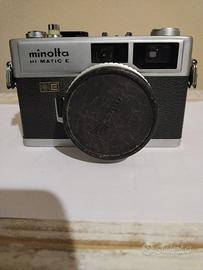MACCHINA FOTOGRAFICA MINOLTA HI-MATIC E
