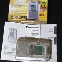 PANASONIC RR-QR240 digital audio recorder