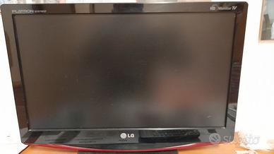 TV 19 pollici,  monitor pc , con telecomando