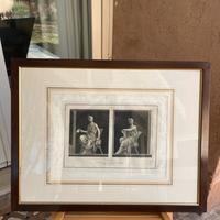 Incisione Neoclassica Originale Ottocento