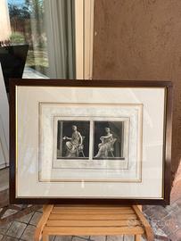 Incisione Neoclassica Originale Ottocento