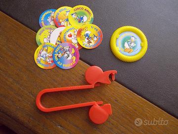 Gadget fumetto Topolino "Lancia dischi Paperino"