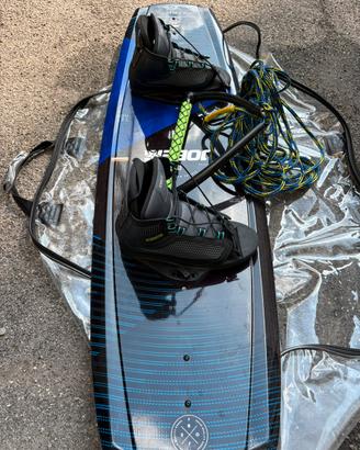 Wakeboard Jobe Vanity 141 con sacca e triangolo