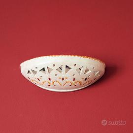 Applique ceramica sarda dipinta a mano
