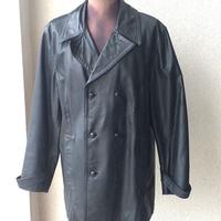 Giaccone in pelle Ministeriale anni '80 tg. L/XL