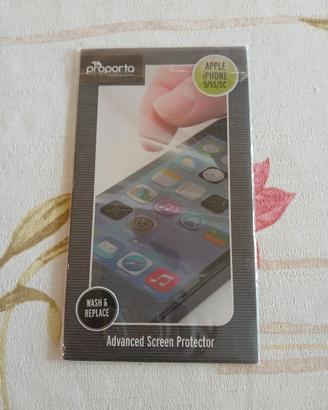 Pellicola rigida protettiva vetro per Iphone 5/5S/