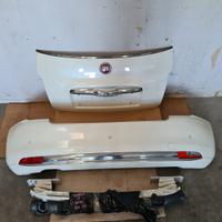 Portellone e paraurti posteriore fiat 500 cabrio