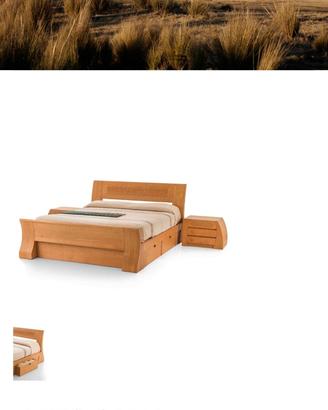 Letto etnico e comodini Gaija Artesanos Don Bosco