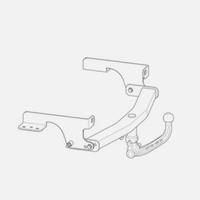 Gancio traino Westfalia rimovibile