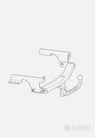 Gancio traino Westfalia rimovibile