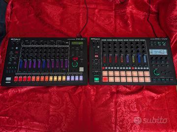 Roland tr8s   + Roland MC 707 