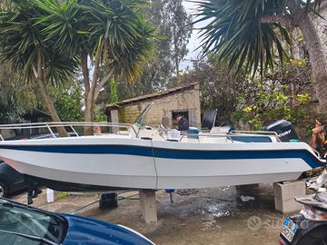  open 6 metri con motore 40/60