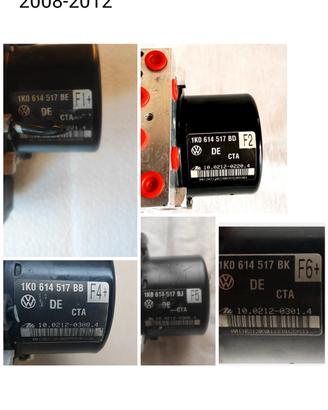 Centralina Pompa ABS Audi A3 VW Golf 5-6 Skoda 