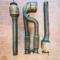 Scarico originale Audi RS3 8V – downpipe + cat