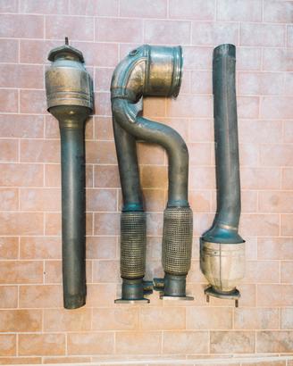 Scarico originale Audi RS3 8V – downpipe + cat