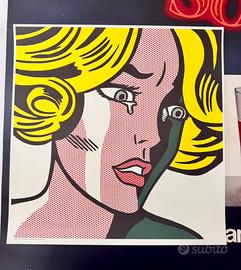 Poster Pop Art stile Lichtenstein