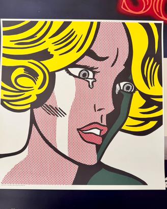Poster Pop Art stile Lichtenstein