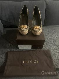 Originali Décolleté Gucci con tacco Tg 38 1/2