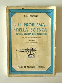 FILOSOFIA E. P. LAMANNA IL PROBLEMA DELLA SCIENZA