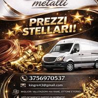 Widia Rame ottone cavo