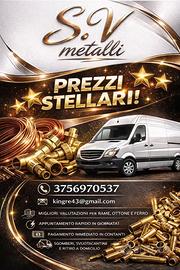 Widia Rame ottone cavo