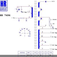 HR KONIG FAT30044 HR7494 - KFS60226B trasformatore