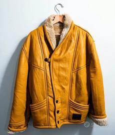 Montone Shearling Vintage Senape Reportage RGA