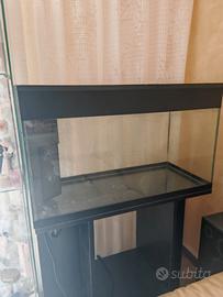 Acquario di 100 lt con base e accessori