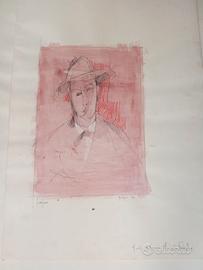 Quadro Angelo Froglia d Apres Modi'