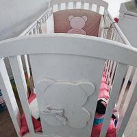 Culla bambini azzurra design